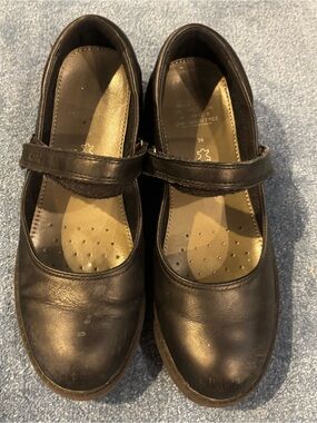 Geox Black Girls Mary Jane School Shoes